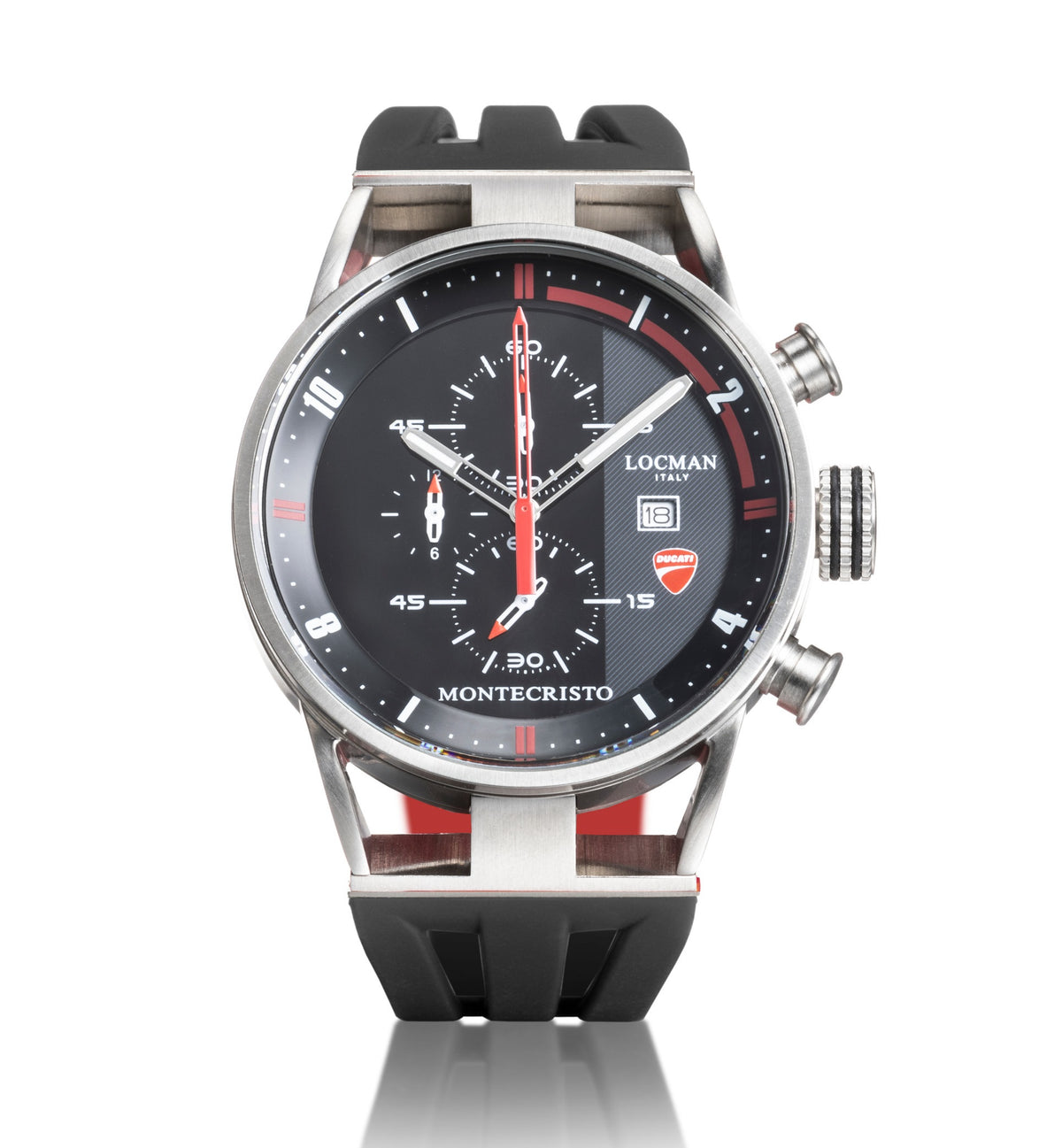 Locman Montecristo Ducati Chrono Quarzo D510A01S-00BKFRDSK