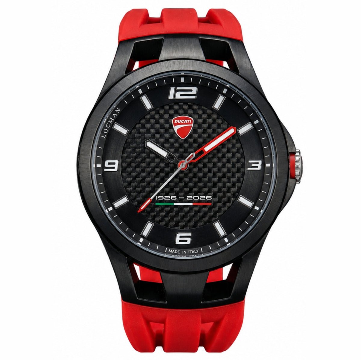 Locman Montecristo Ducati 100 Limited Edition D549AK0-CBNH00SR