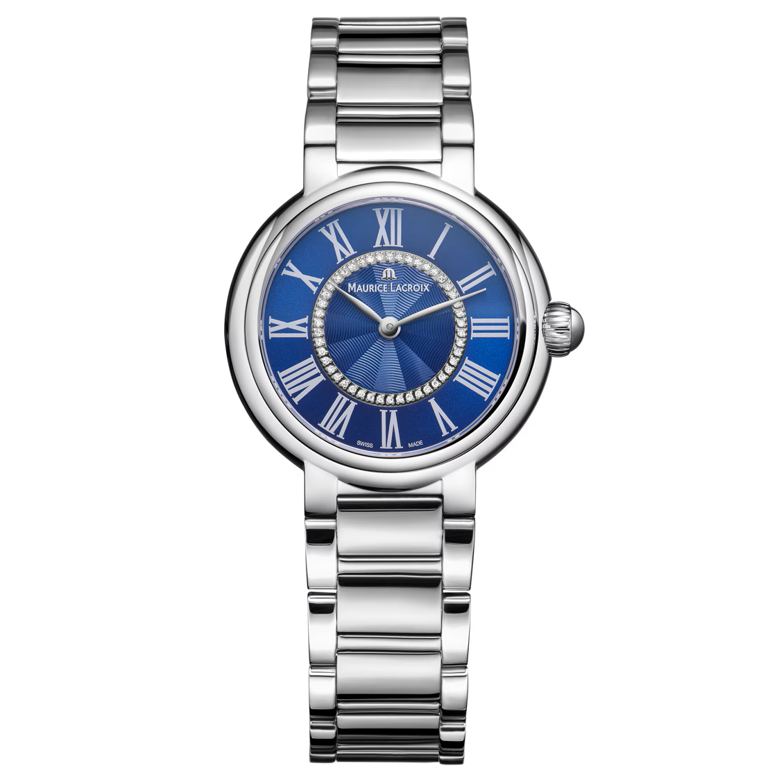 Maurice Lacroix Fiaba Round Diamonds 33mm FA1306-SS002-410-1