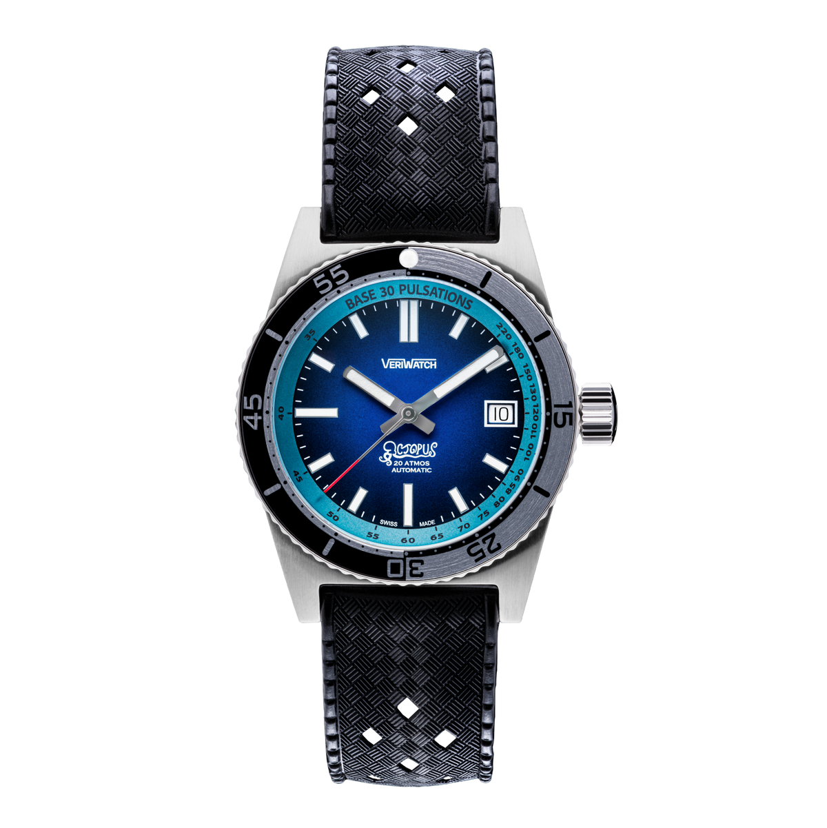 VeriWatch Octopus 1973 Date FL006D Blue Degradè 