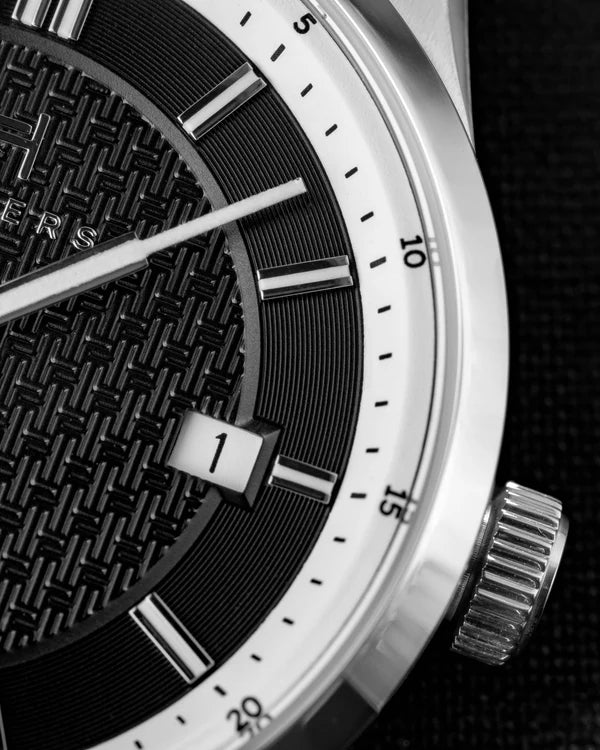 Fathers Always Custos - Orologio Small Seconds Automatico Swiss Made - Nero 38mm