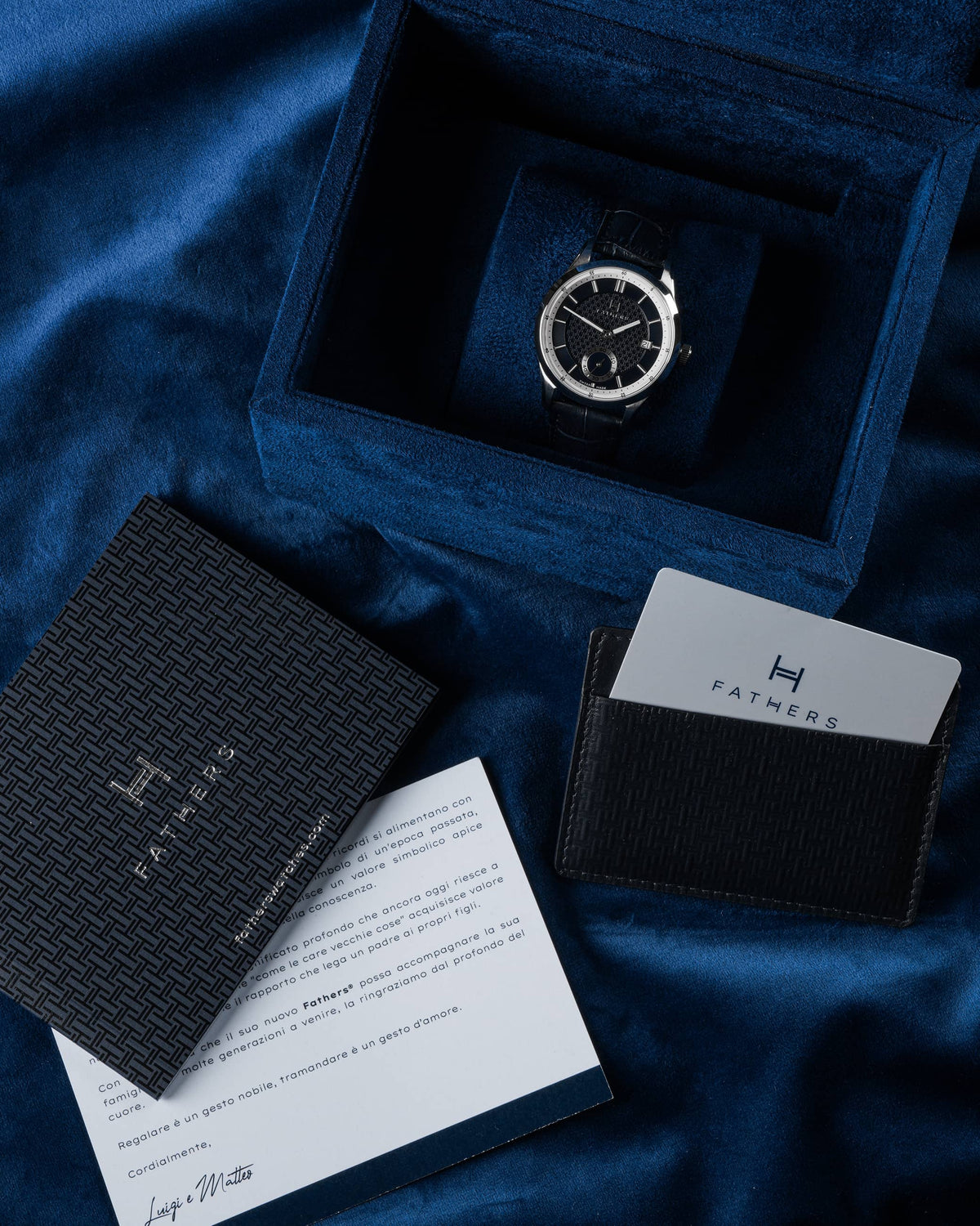 Fathers Always  Nexus - Orologio Small Seconds Automatico Swiss Made 38mm