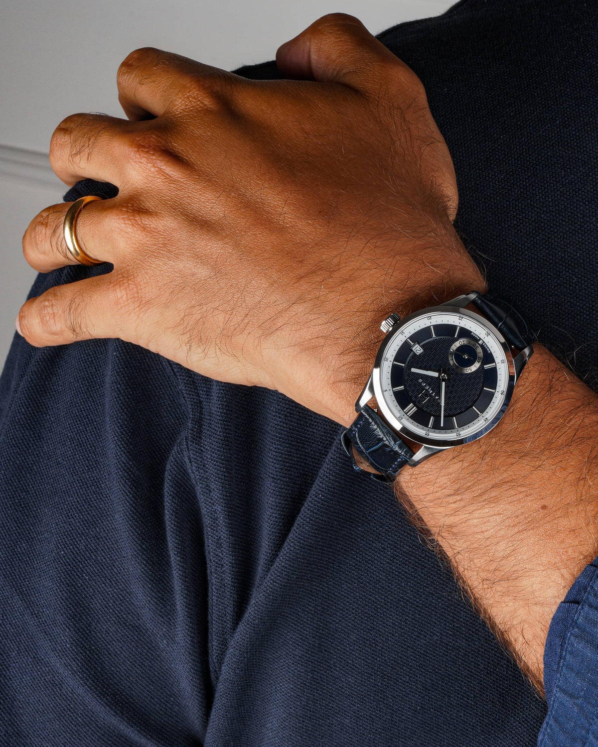 Fathers Always  Nexus - Orologio Small Seconds Automatico Swiss Made 38mm