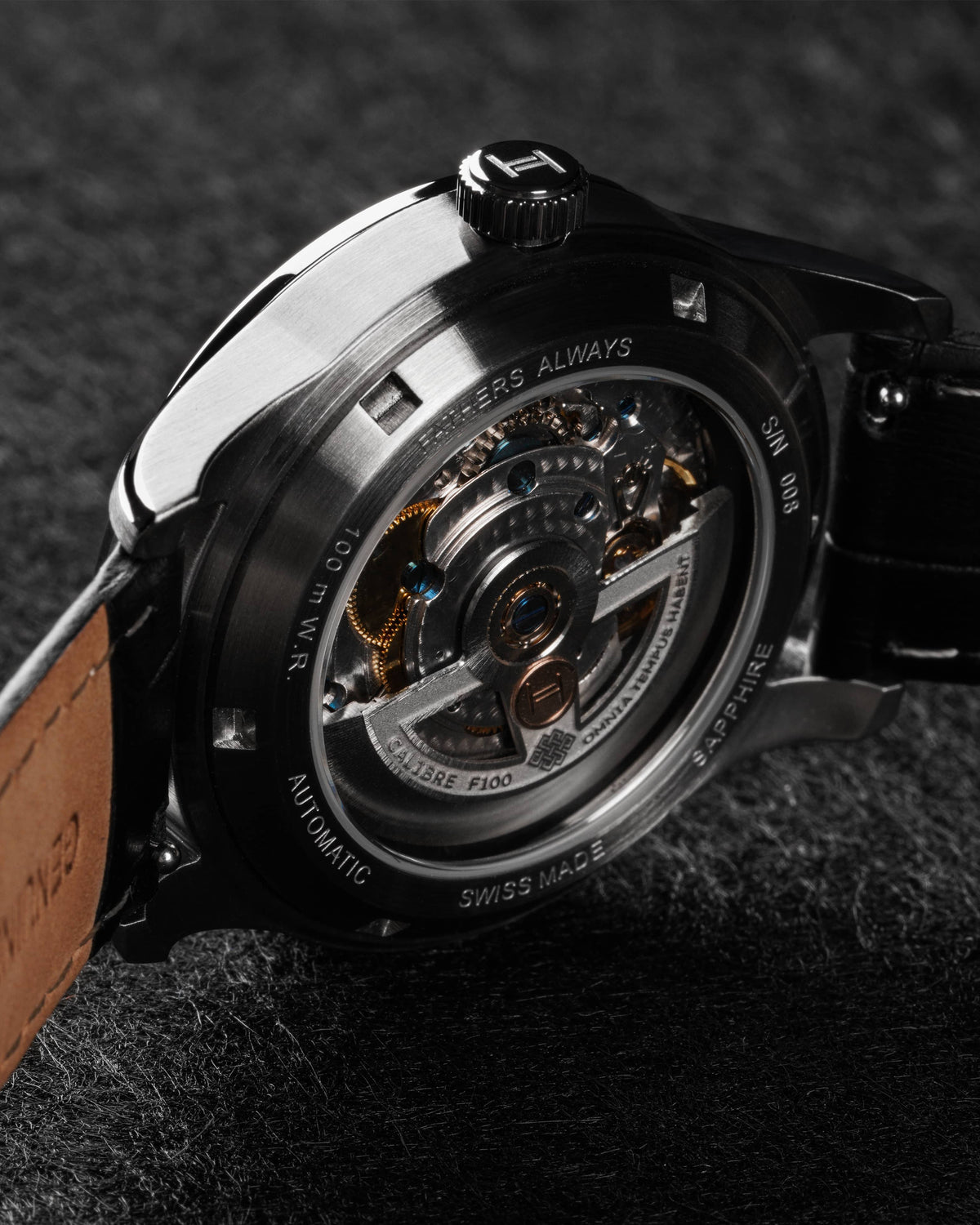 Fathers Always Viridis - Orologio Small Seconds Automatico Swiss Made 38mm