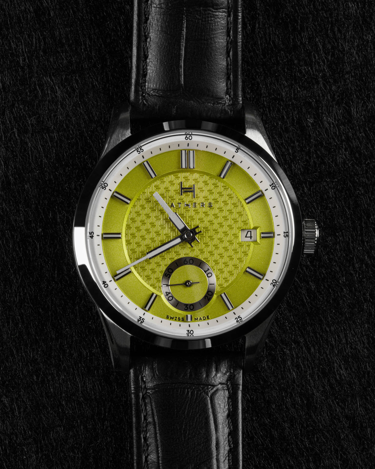 Fathers Always Viridis - Orologio Small Seconds Automatico Swiss Made 38mm