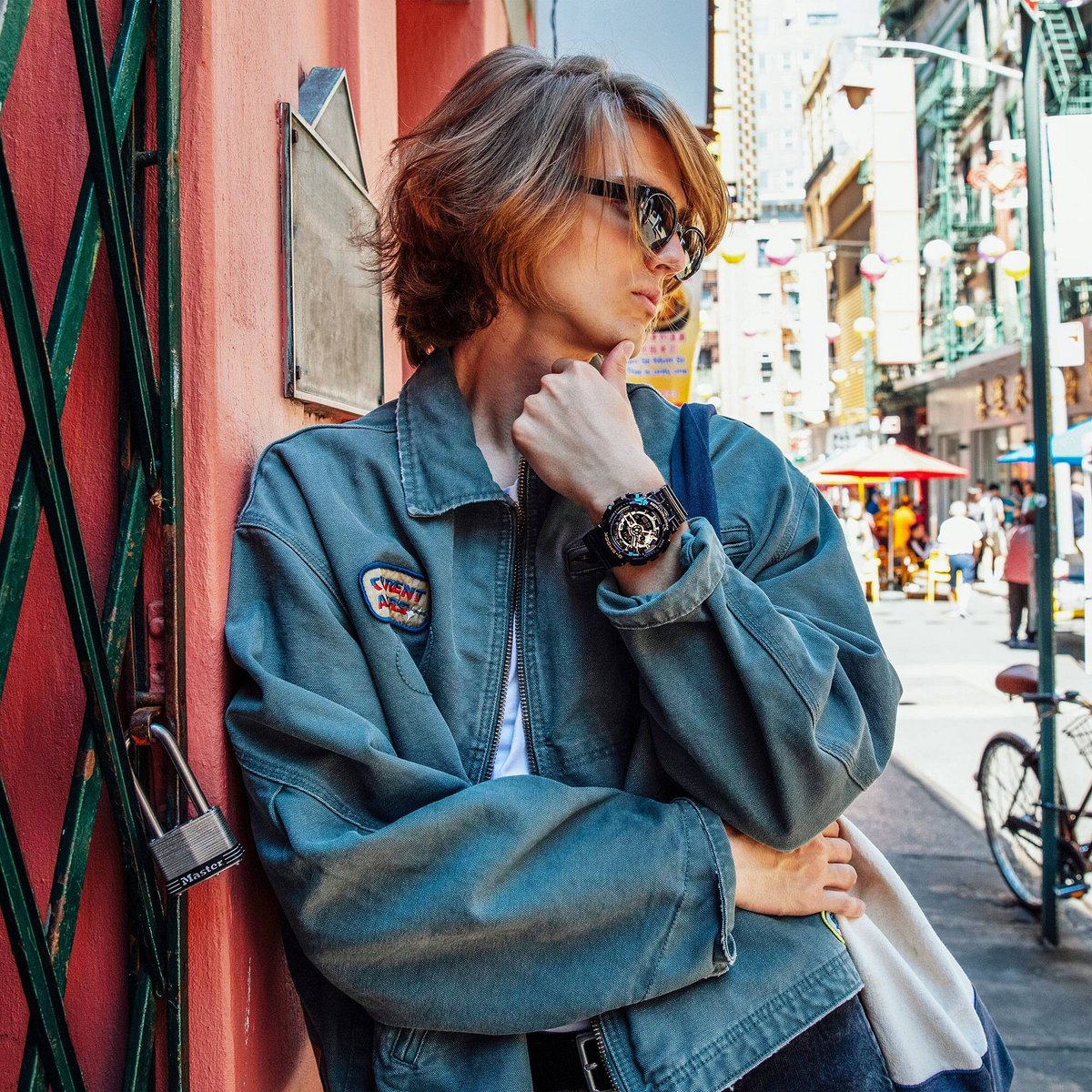 Casio G-Shock Black and Gold GA-110GB-1AER