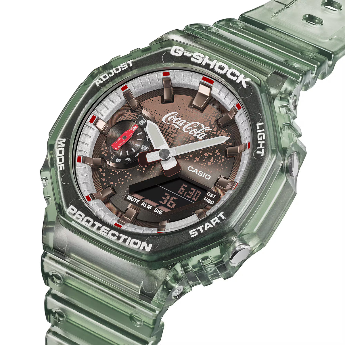 Casio G-Shock Coca-Cola® collaboration model GA-2100CC-3AER
