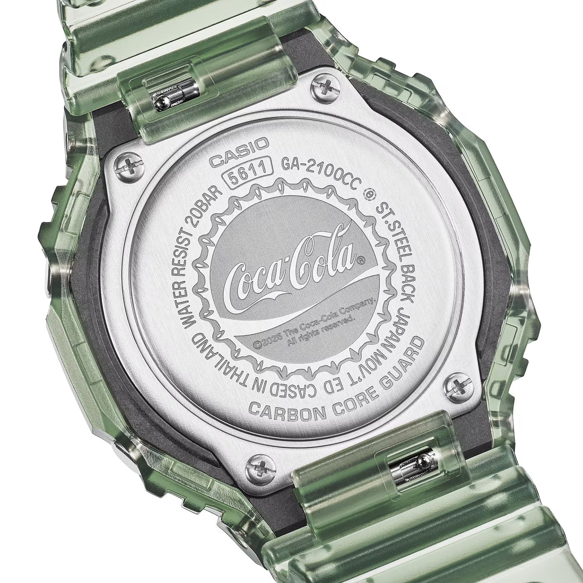 Casio G-Shock Coca-Cola® collaboration model GA-2100CC-3AER