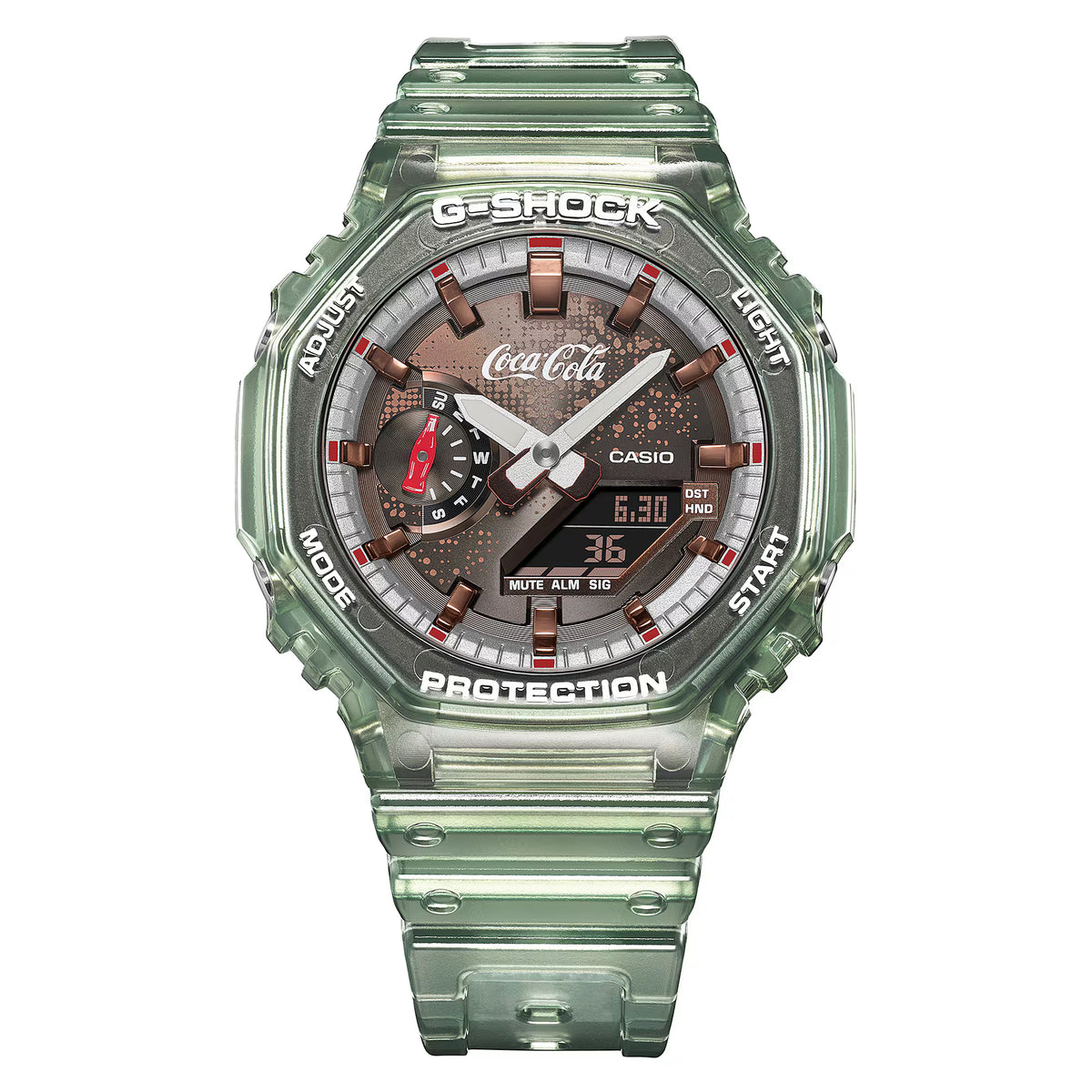 Casio G-Shock Coca-Cola® collaboration model GA-2100CC-3AER