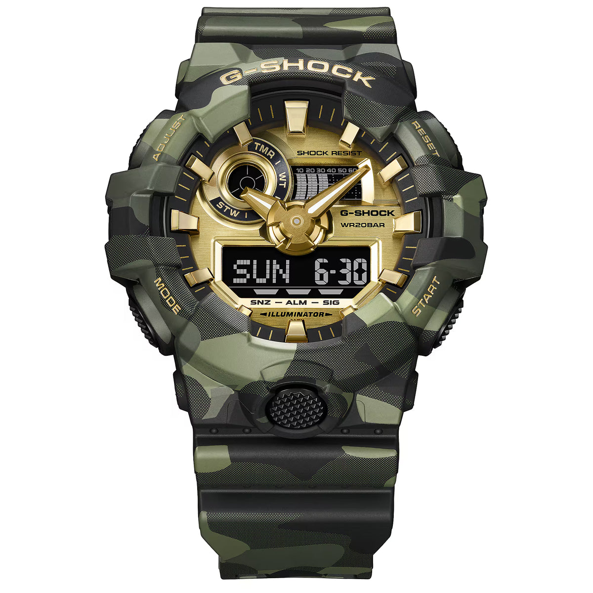 Casio G-Shock GA-700 Series GA-700CMG-3A