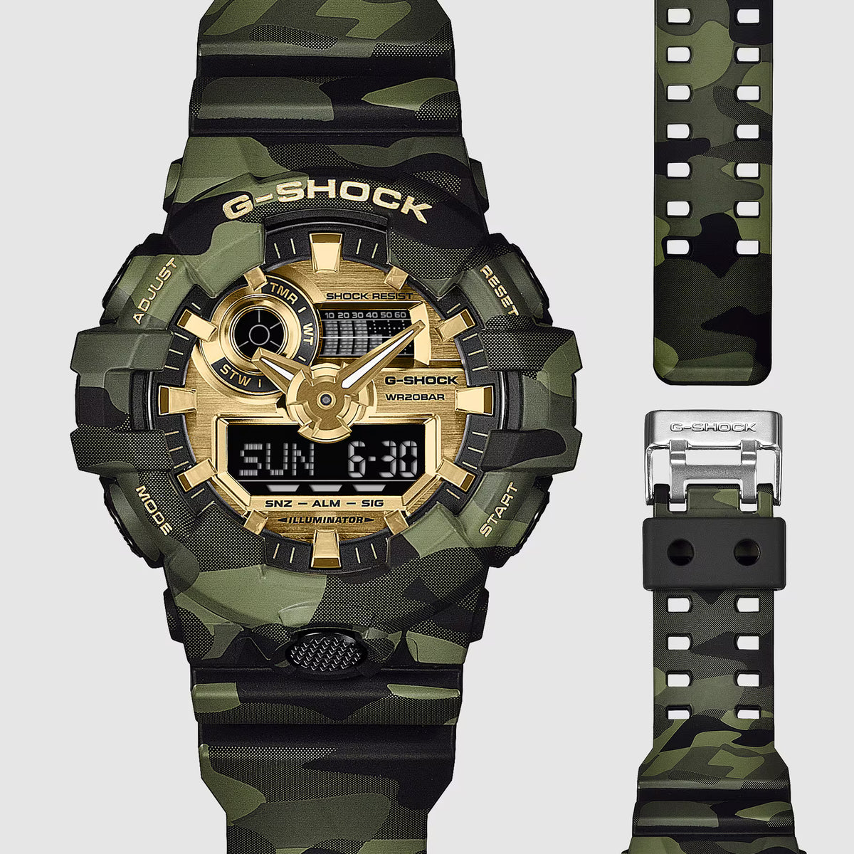 Casio G-Shock GA-700 Series GA-700CMG-3A