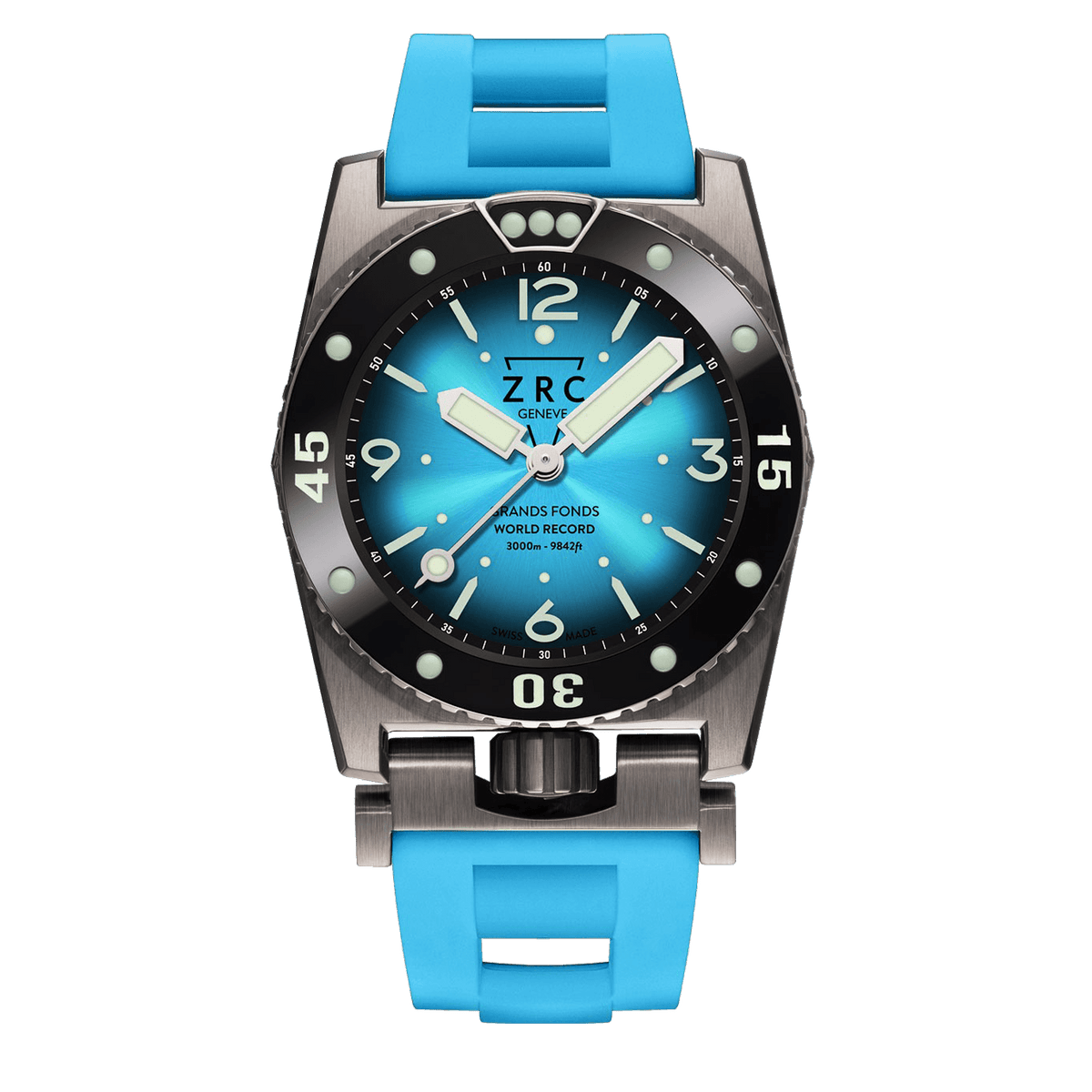 ZRC 1904 Grands Fonds 41.5mm Titane Record del Mondo GF4226121118WR