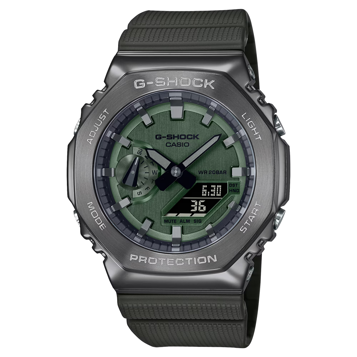 Casio G-Shock GM-2100B-3AER à revêtement métallique