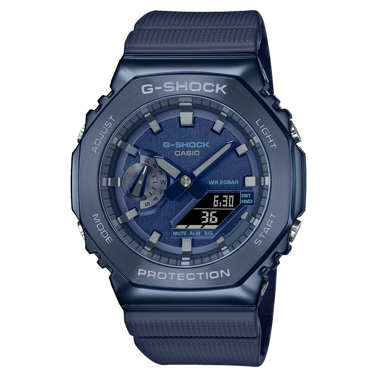 Casio G-Shock GM-2100N-2AER à revêtement métallique