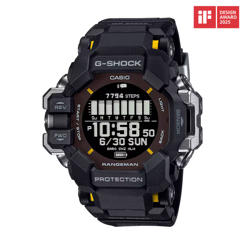 Casio G-Shock RANGEMAN Master of G Compatibile con Strava GPR-H1000-1ER