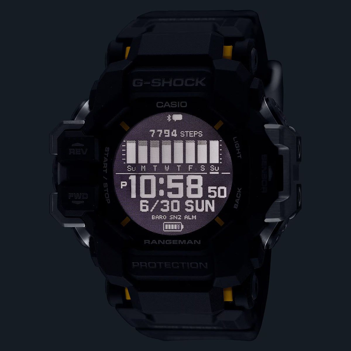 Casio G-Shock RANGEMAN Master of G Compatibile con Strava GPR-H1000-1ER