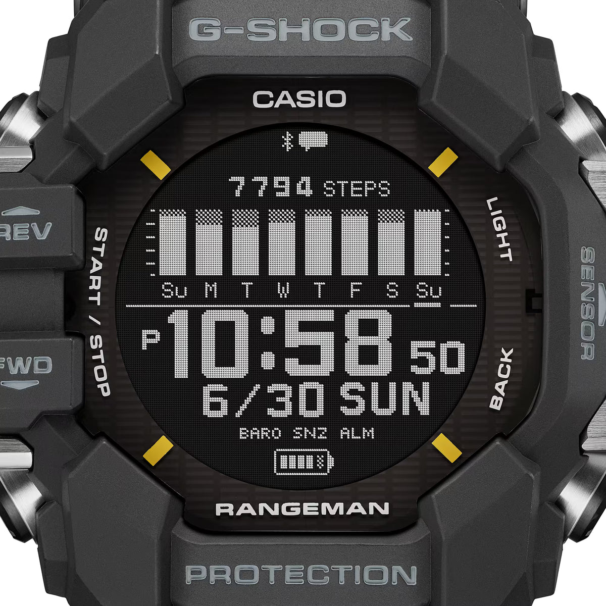Casio G-Shock RANGEMAN Master of G Compatibile con Strava GPR-H1000-1ER