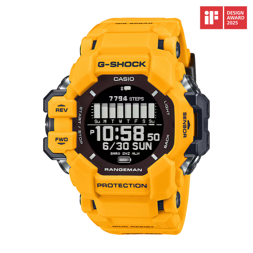 Casio G-Shock RANGEMAN Master of G Compatibile con Strava GPR-H1000-9ER