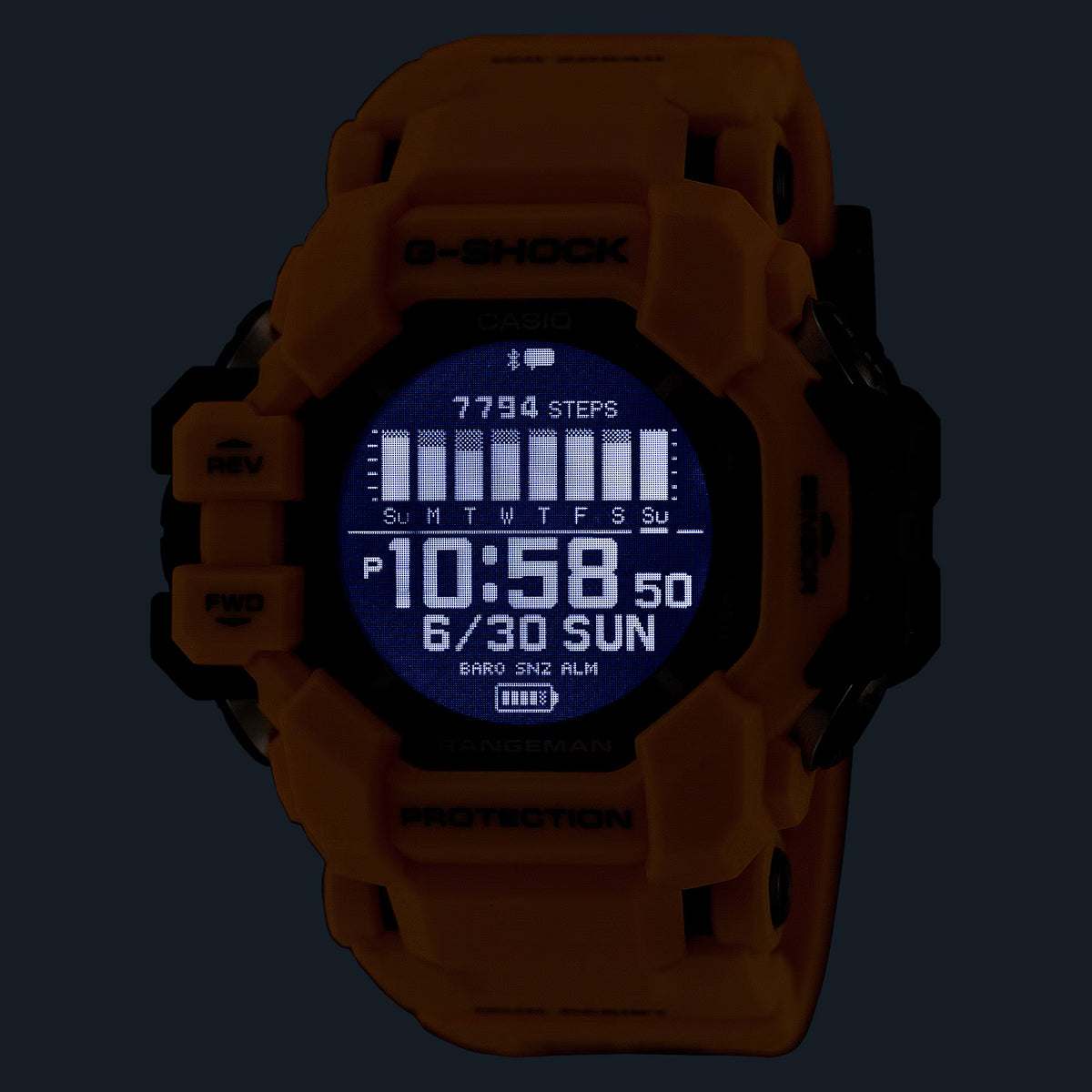 Casio G-Shock RANGEMAN Master of G Compatibile con Strava GPR-H1000-9ER