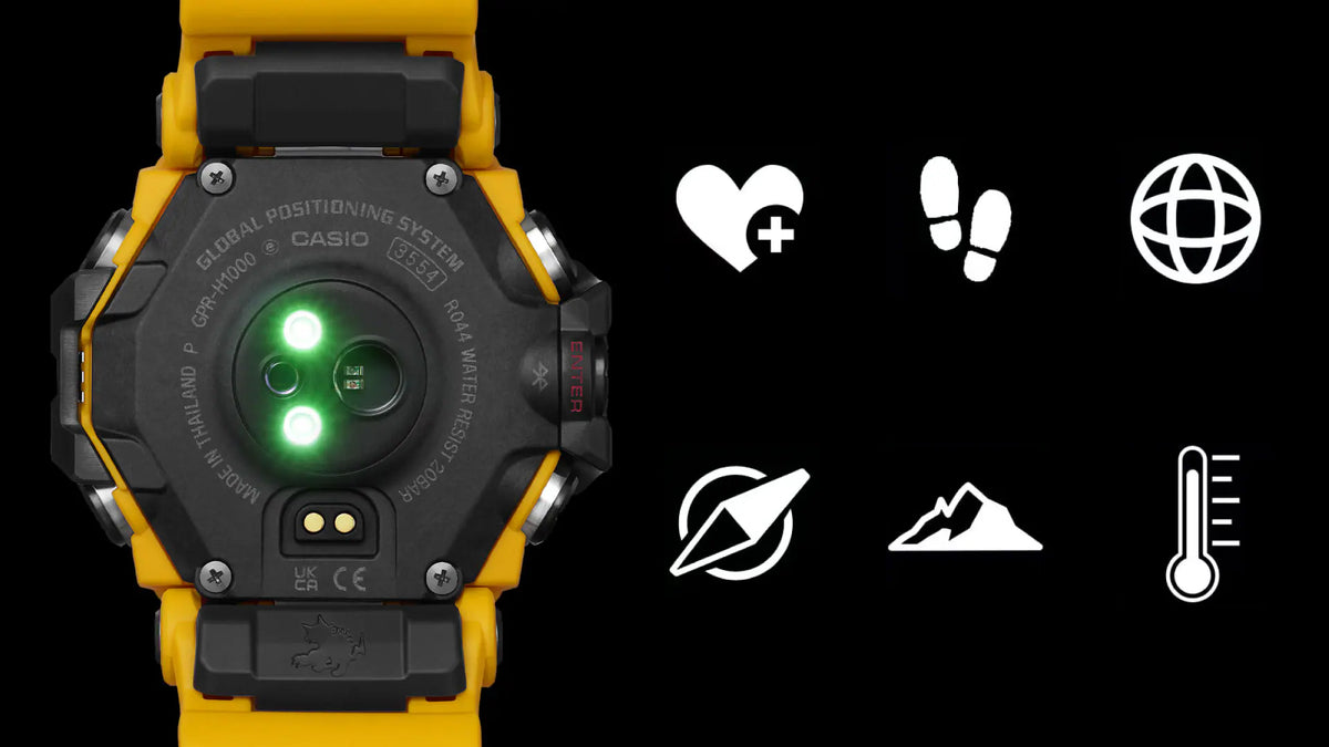 Casio G-Shock RANGEMAN Master of G Compatibile con Strava GPR-H1000-9ER