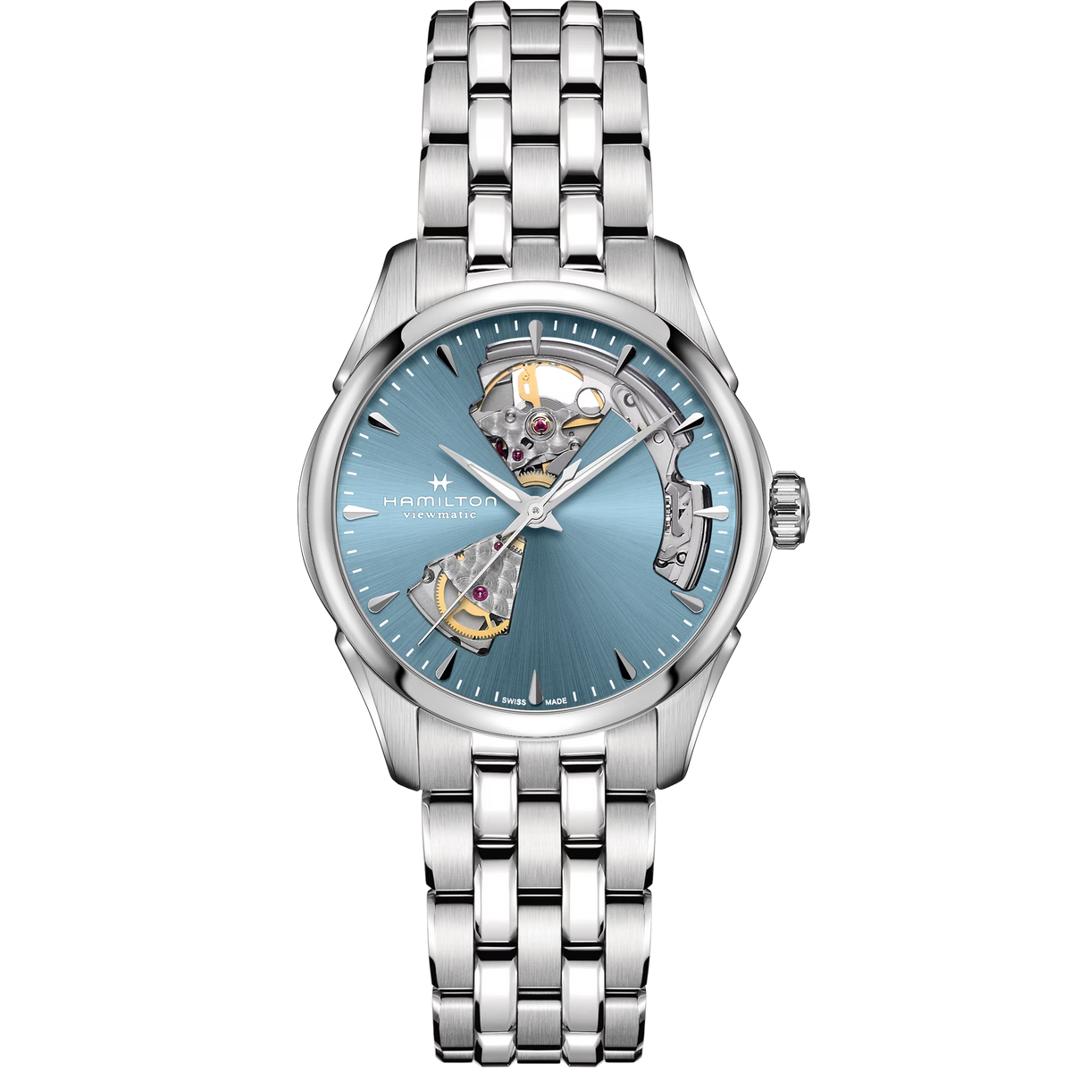 Hamilton Jazzmaster Open Heart Lady 36mm Auto H32215140