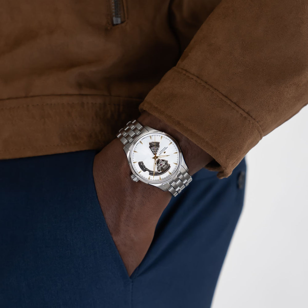 Hamilton Jazzmaster Open Heart Auto 40mm H32675151