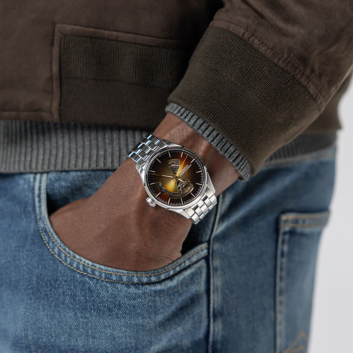 Hamilton Jazzmaster Open Heart 40mm Auto H32675181