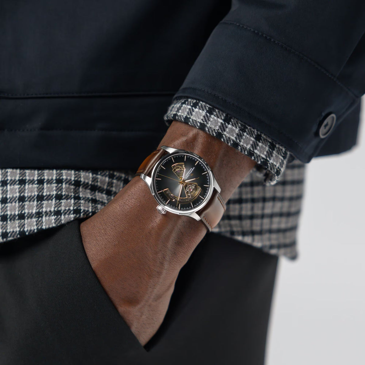 Hamilton Jazzmaster Open Heart 40mm Auto H32675581