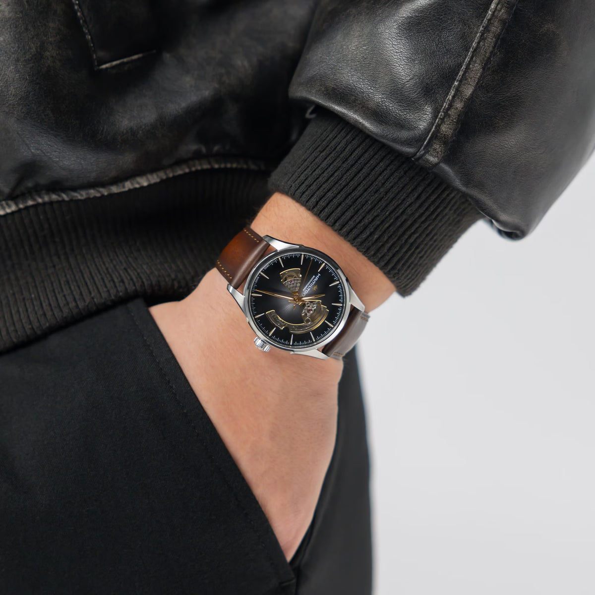 Hamilton Jazzmaster Open Heart 42mm Auto H32705501