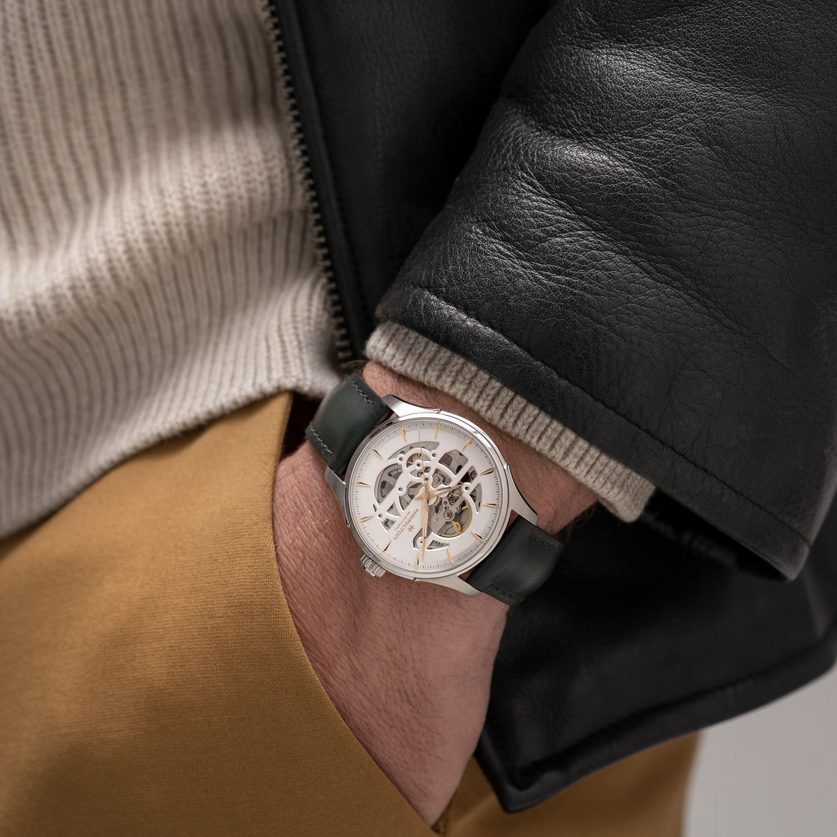 Hamilton Jazzmaster Skeleton Auto 40mm H42535810