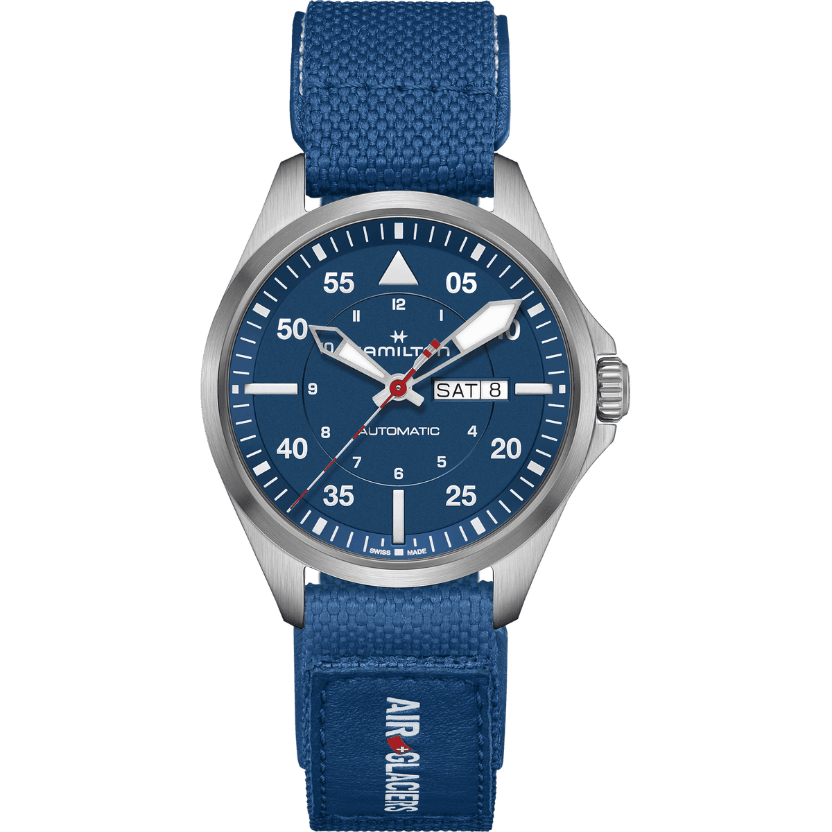 Hamilton Khaki Aviation Pilot Air-Glaciers Edition H64655941