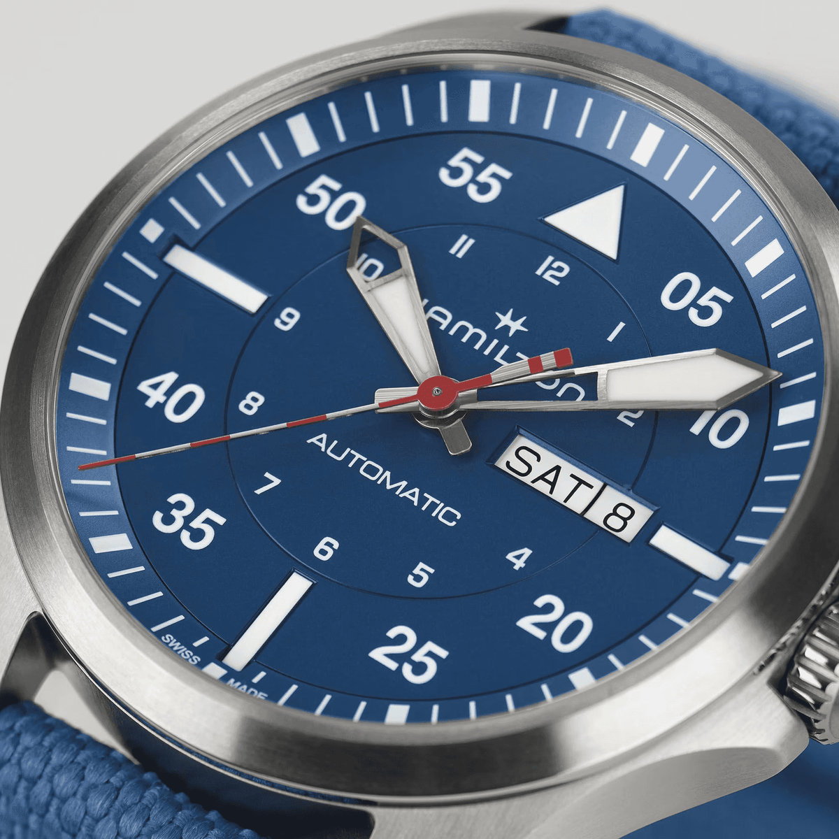 Hamilton Khaki Aviation Pilot Air-Glaciers Edition H64655941