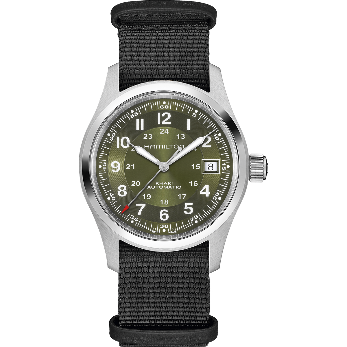 Hamilton Khaki Field Auto Verde 38mm H70455960
