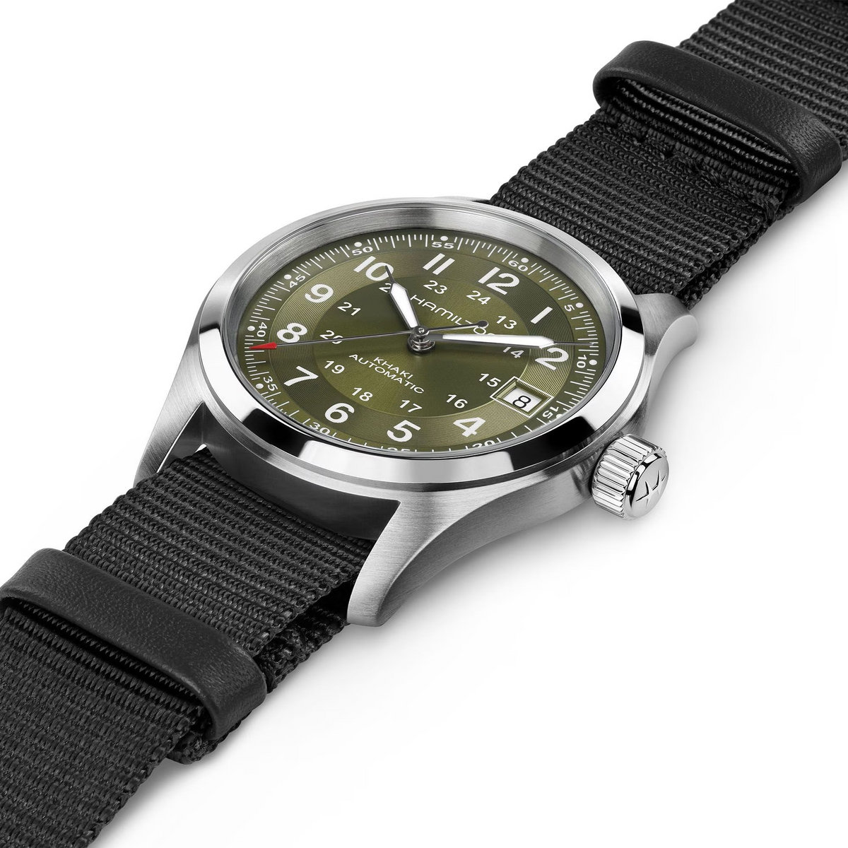 Hamilton Khaki Field Auto Verde 38mm H70455960