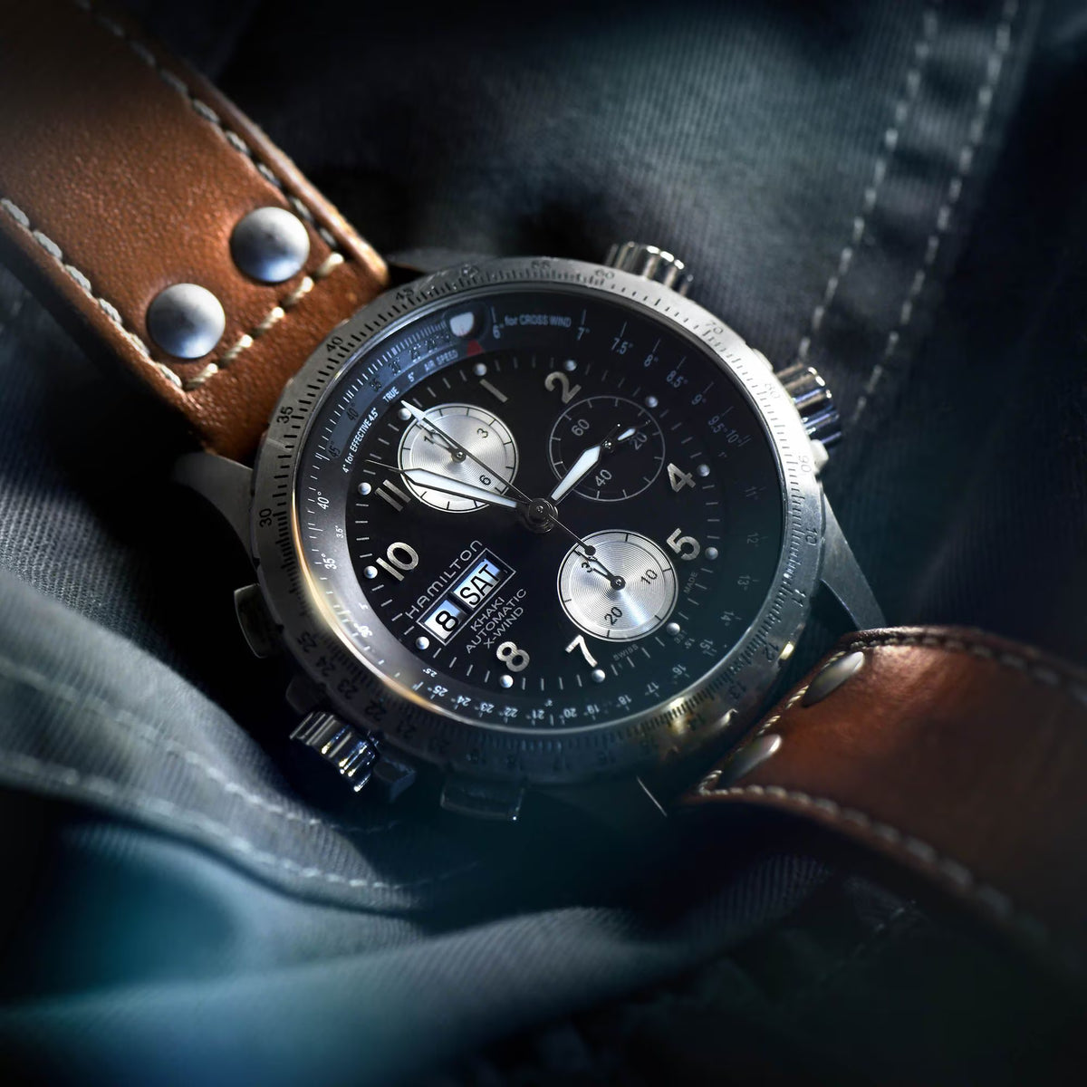 Hamilton Khaki Aviation Autochrono H77616533