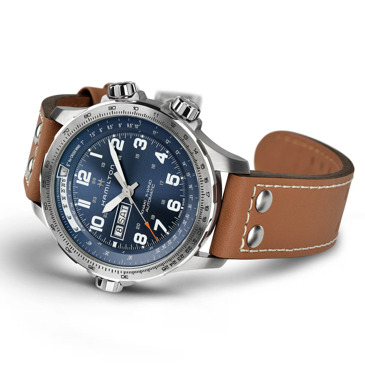 Hamilton Khaki Aviation X-Wind Day Date Auto 45mm H77765541
