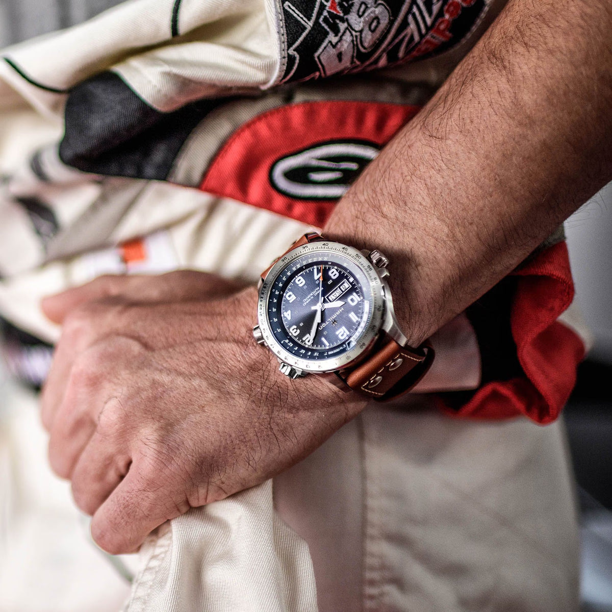 Hamilton Khaki Aviation X-Wind Day Date Auto 45mm H77765541