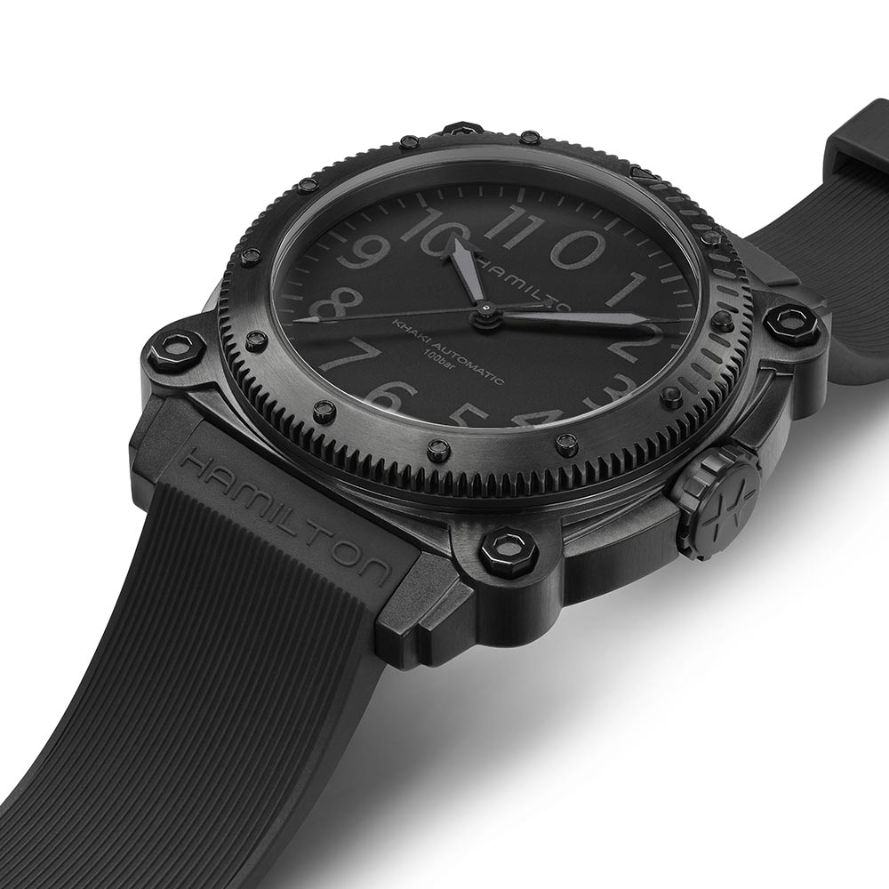 Hamilton Khaki Navy Belowzero Auto TITANIUM H78505330