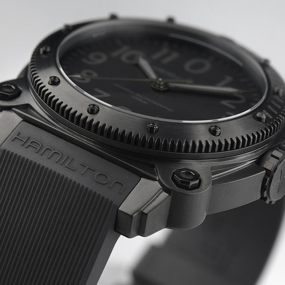 Hamilton Khaki Navy Belowzero Auto TITANIUM H78505330