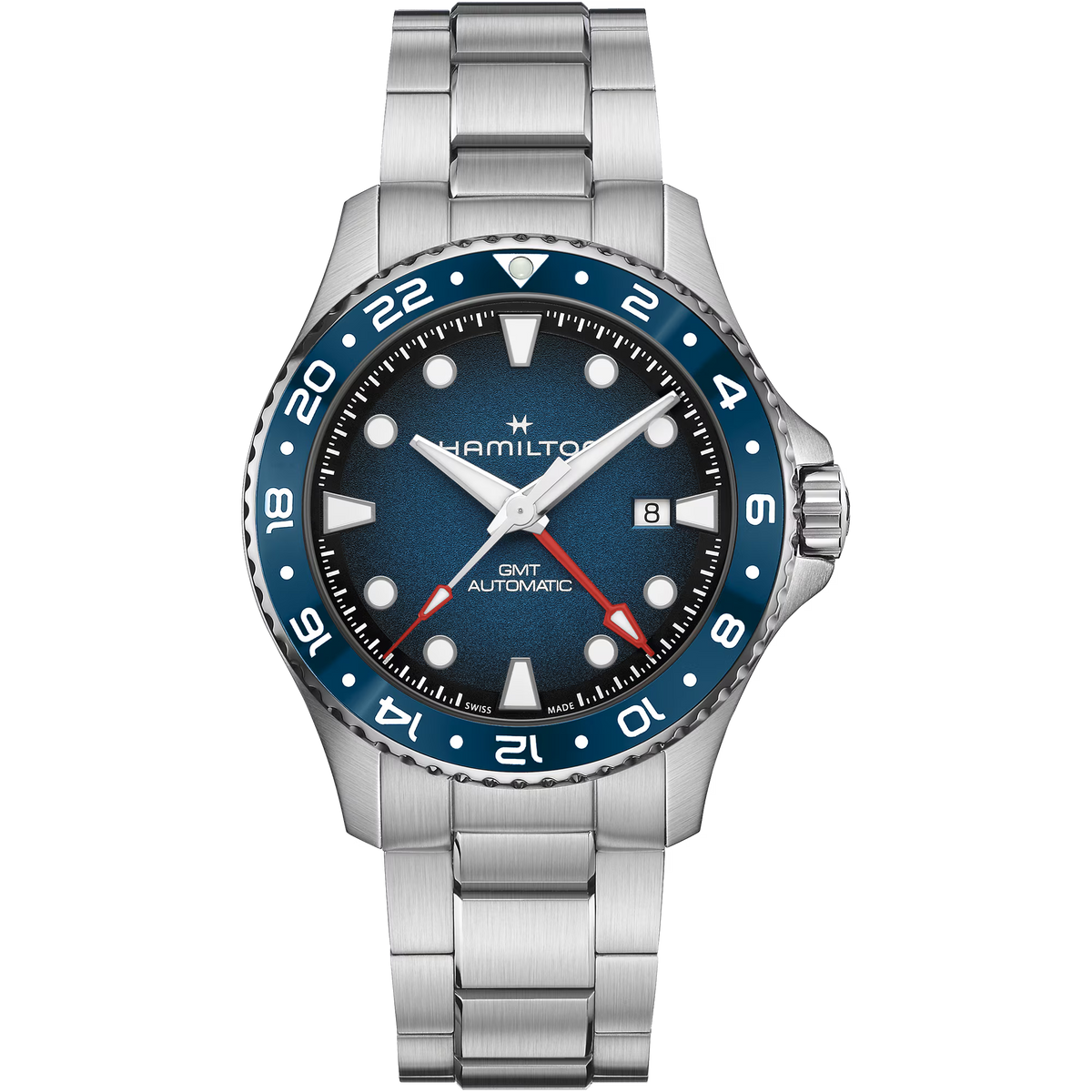 Hamilton Khaki Navy Scuba GMT Auto 43mm H82535140