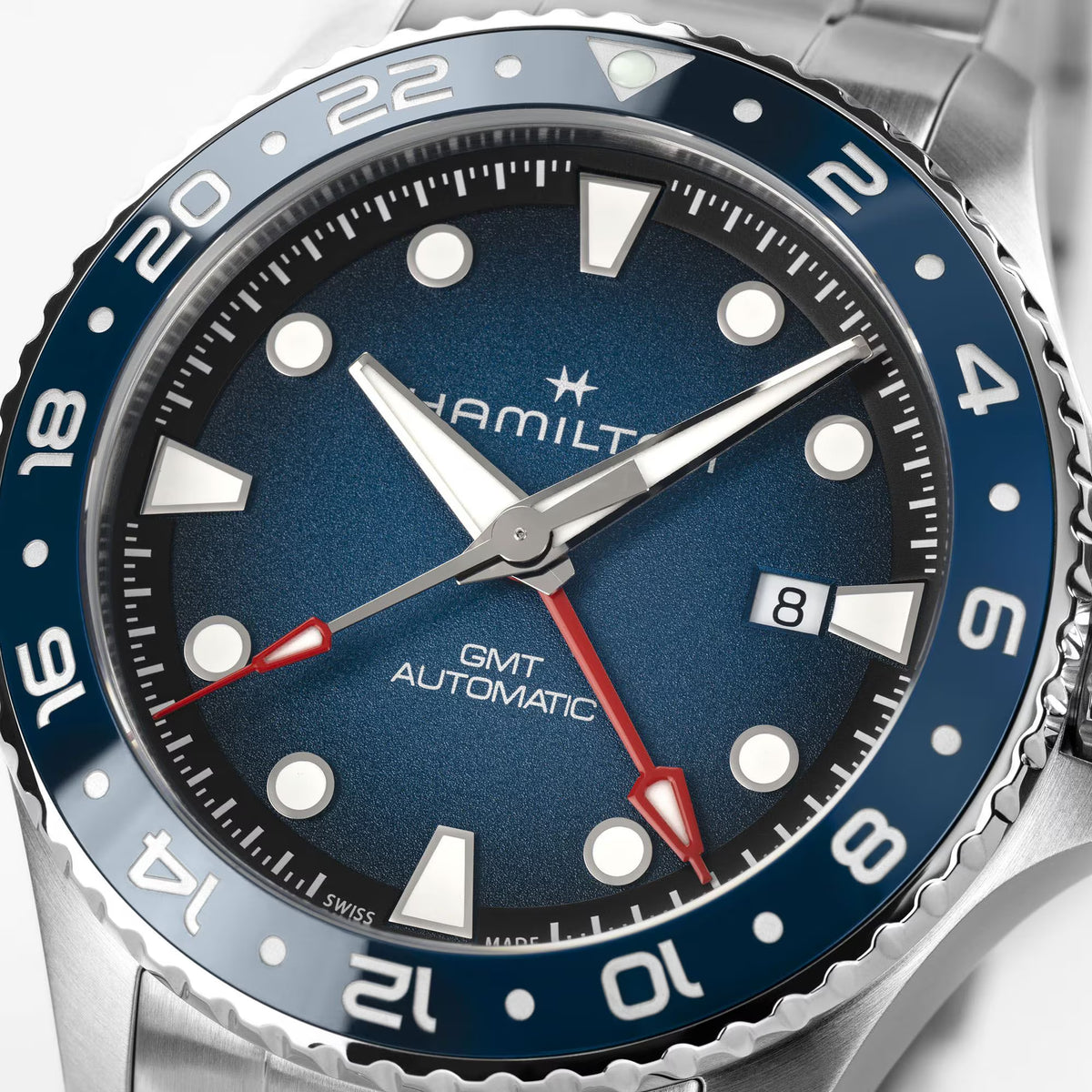 Hamilton Khaki Navy Scuba GMT Auto 43mm H82535140