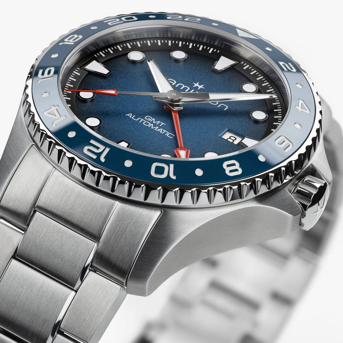 Hamilton Khaki Navy Scuba GMT Auto 43mm H82535140