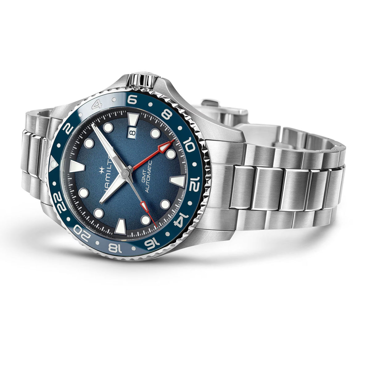Hamilton Khaki Navy Scuba GMT Auto 43mm H82535140