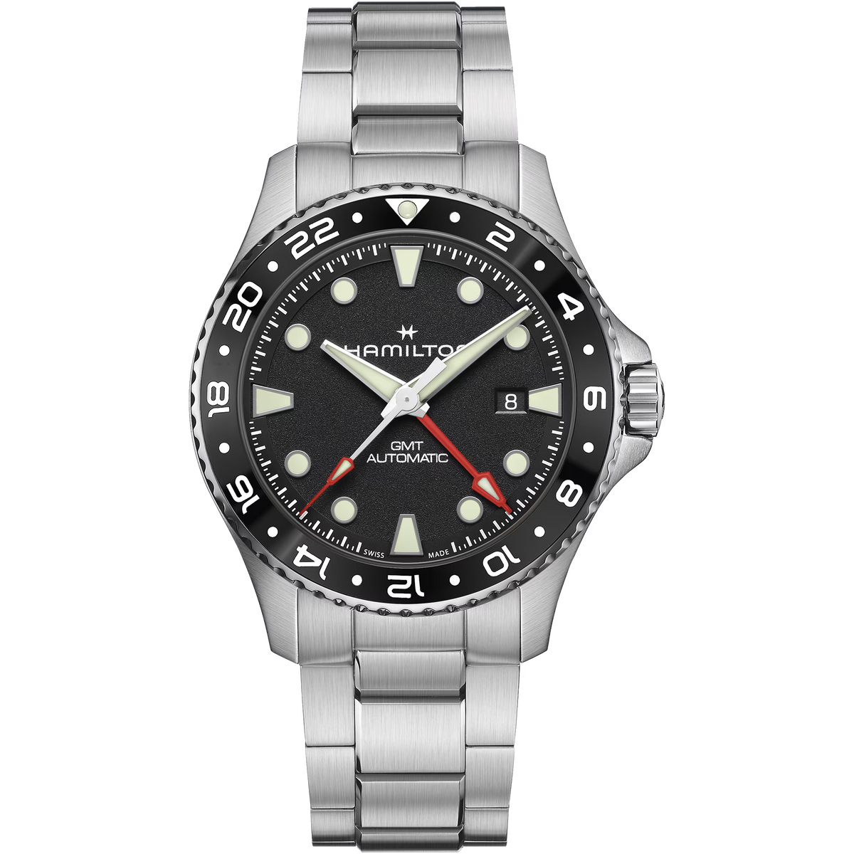 Hamilton Khaki Navy Scuba GMT Auto 43mm H82555130