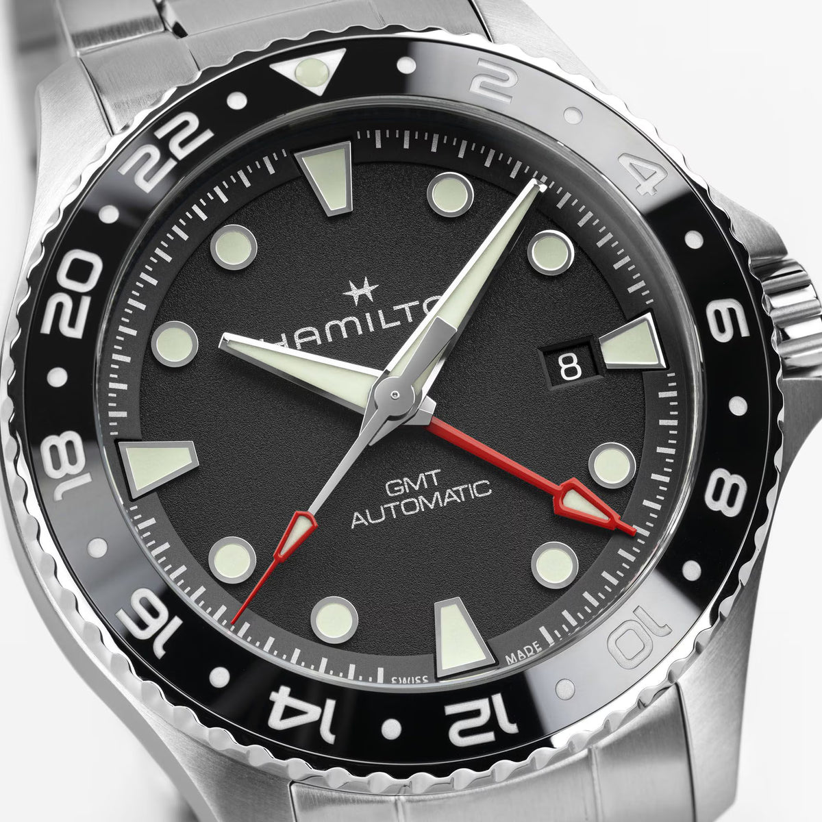Hamilton Khaki Navy Scuba GMT Auto 43mm H82555130