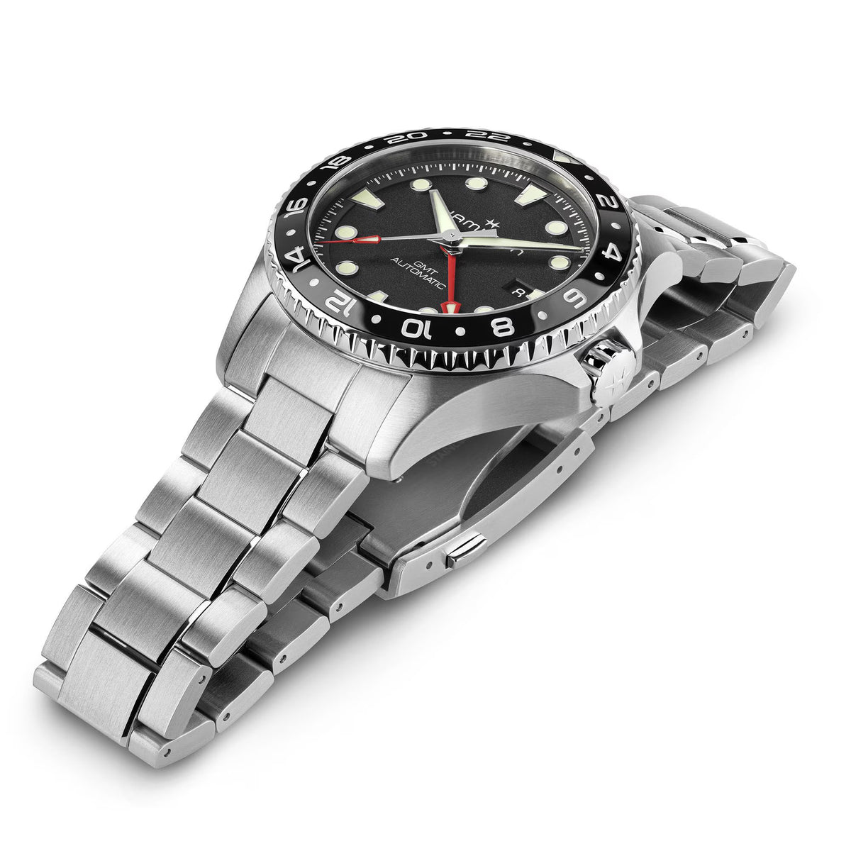 Hamilton Khaki Navy Scuba GMT Auto 43mm H82555130