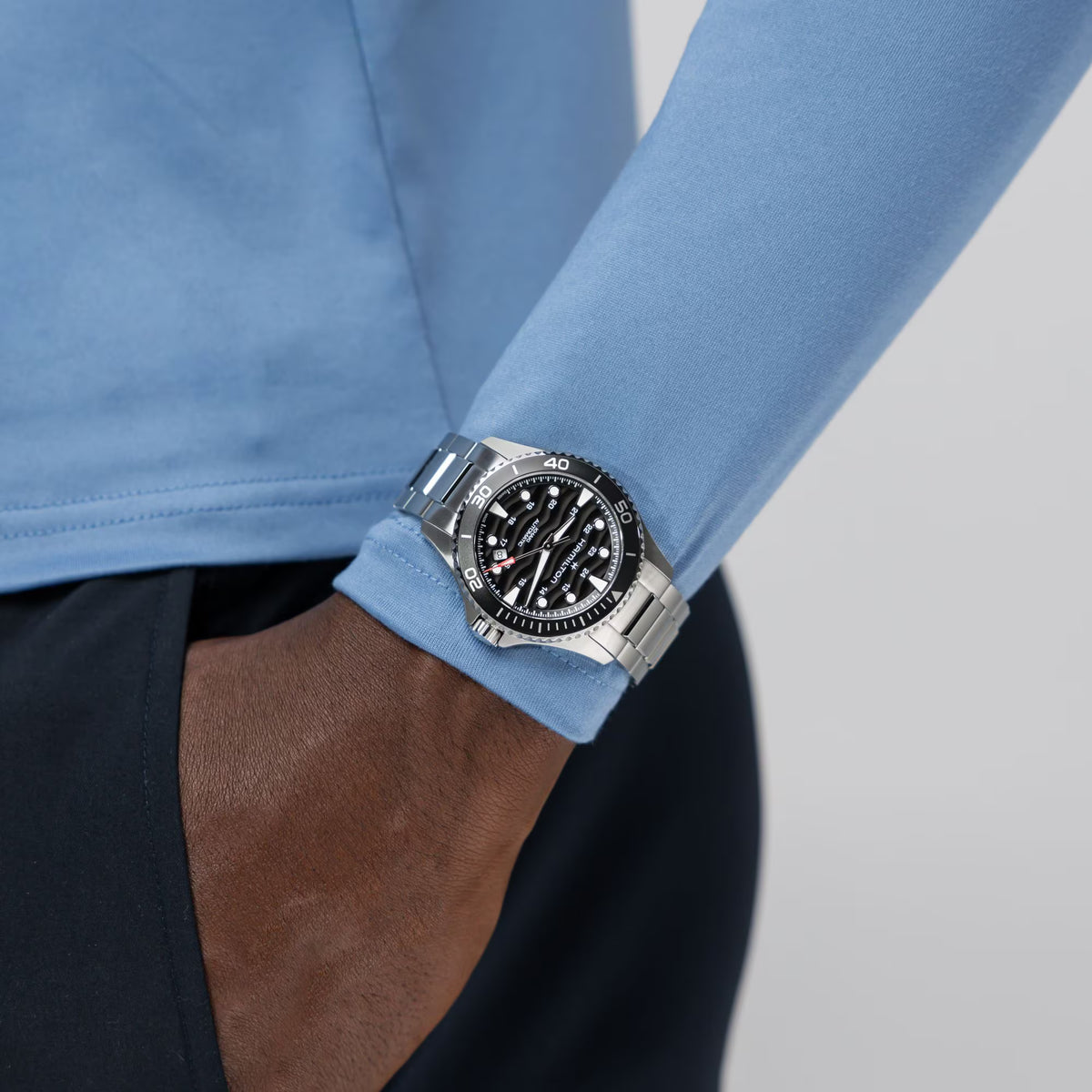 Hamilton Khaki Navy Scuba GMT Auto 43mm H82555130