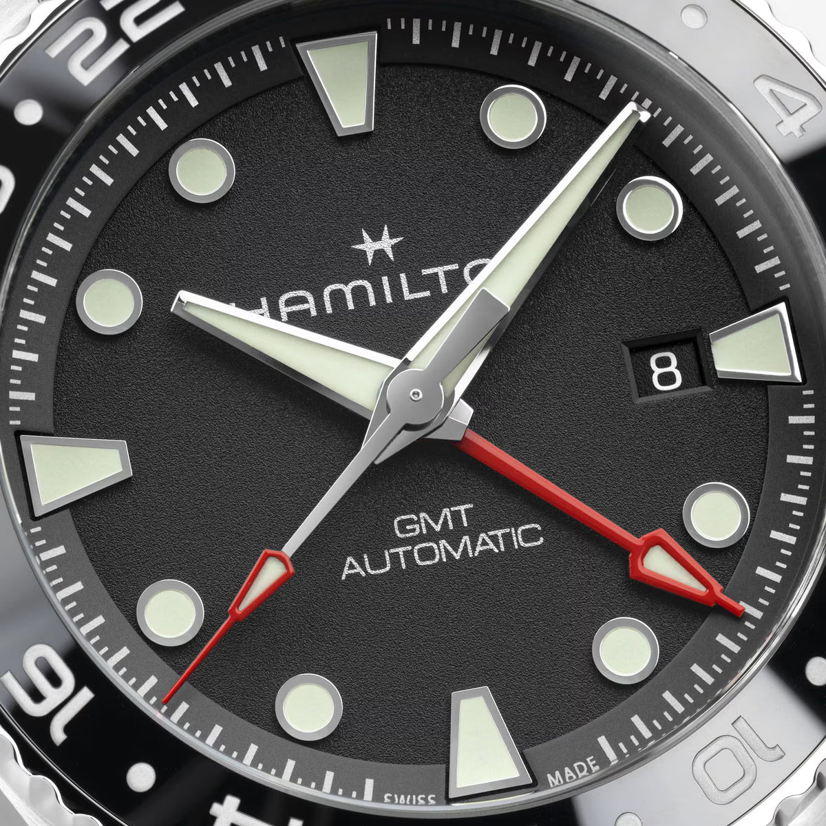 Hamilton Khaki Navy Scuba GMT Auto 43mm H82555330