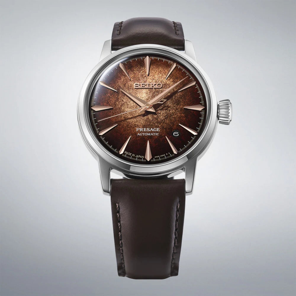 Seiko Presage Cocktail Whiskey Mist HCB003J1