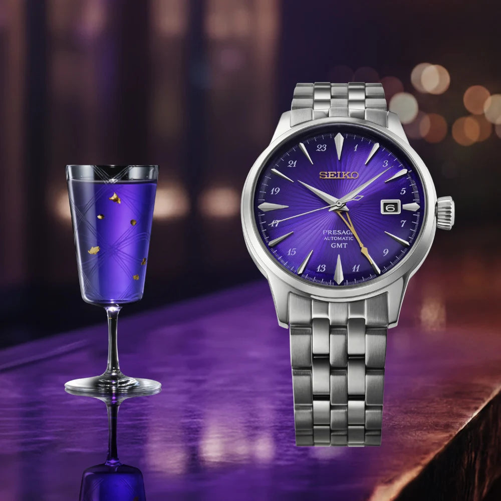 Seiko Presage Cocktail Edo Murasaki Limited Edition HCB006J1